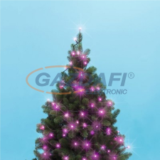 Home KII 100/P LED-es fényfüzér, 8 m, rózsaszín, állófényű világítás