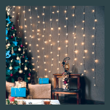  HOME KIN 126C/WH LED-es fényfüggöny hidegfehér 90 cm karácsonyfa izzósor