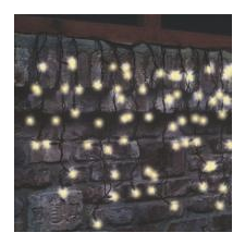 Home LED-es melegfehér, jégcsap fényfüggöny, sorolható (KSF 200/WW) karácsonyi dekoráció