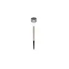 Home MX843 napelemes kerti lámpa, fém, 1 db melegfehér LED, 24db/display, cserélhető AAA akkumulátor