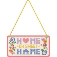  Home Oh Sweet Home - Fémtábla dekoráció
