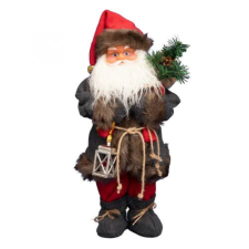 Home Táncoló, zenélő Mikulás, beltéri kivitel, 45 cm (KDD 45)[SG] karácsonyfadísz