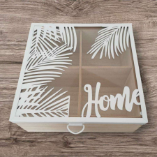  Home - Teafiltertartó doboz konyhai eszköz