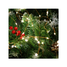 @HOME-XMAS LED fényfüzér, 10m, melegfehér, microLED (59765) karácsonyfa izzósor