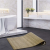 HomeandMode Bambusz csúszásmentes fürdőszobai kádkilépő szőnyeg, 50 x 80 cm, szürkésbarna
