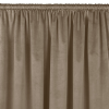 HOMEDE Sötétítő függöny VILA szín bézsszínű stílus klasszikus bújtató 5 cm bársony 530x175 HOMEDE