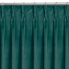 HOMEDE Sötétítő függöny VILA szín tengerzöld stílus klasszikus flex 7,5 cm kettős átfedéssel bársony 200x270 HOMEDE