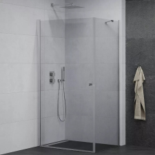 homedepo Mexen Pretoria 100x120 cm Aszimmetrikus nyílóajtós zuhanykabin 6 mm vastag vízlepergető biztonsági üveggel, 190 cm magas kád, zuhanykabin