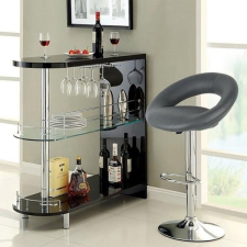  Homeland Fekete bárszék holm2594 bútor