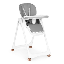 Homelux Ecotoy Állítható Etetőszék - Sötétszürke, Dupla Tálca, Eco-bőr etetőszék