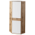 Homelux Gardróbszekrény 199 cm LT3087 wotan tölgy-fehér