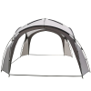 Homelux Szürke kerti pavilon 3,5x3,5 m