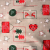 HomeTextiles MARCOLINHO, lenhatású, karácsonyi mintás lakástextil dekorációs anyag, 280 cm és 140 cm széles