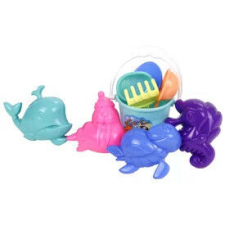  Homokozó hálóban 9 darabos készlet homokozójáték