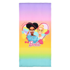 Homyl Barbie Heart fürdőlepedő, strand törölköző 70x140cm (Fast Dry) lakástextília