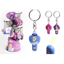 Homyl DISNEY HERCEGNŐK KULCSTARTÓ ZSEBLÁMPÁVAL kulcstartó