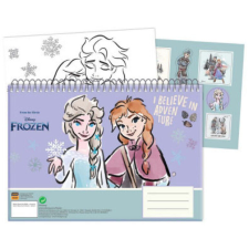 Homyl Disney Jégvarázs Adventure A/4 spirál vázlatfüzet 40 lapos matricával füzet