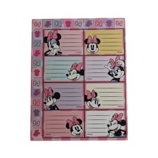 Homyl Disney Minnie Joy füzetcímke matricával 16 db-os füzetcímke
