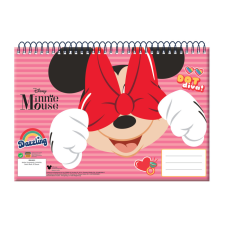 Homyl Disney Minnie Wink A/4 spirál vázlatfüzet, 30 lapos füzet