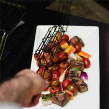 Homyl Saslik Sütő Kosár, Grill Kosár kerti sütés és főzés