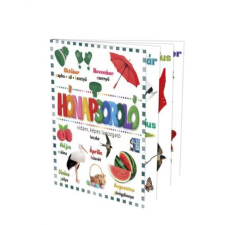  Hónapsoroló- vidám képes lapozgató - gyerekkönyv egyéb bébijáték