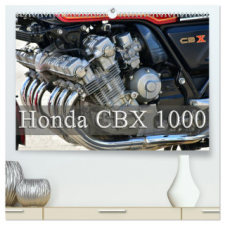  Honda CBX 1000 (hochwertiger Premium Wandkalender 2024 DIN A2 quer), Kunstdruck in Hochglanz – Ingo Laue naptár, kalendárium