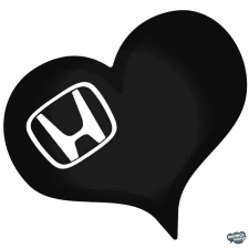  Honda matrica szeretet matrica