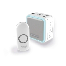 HONEYWELL DC515N vezeték nélküli csengő, elemes, 150m, 6 dallam, LED fény csengő