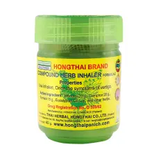 Hongthai gyógynövényes inhalátor zöld színű 1 db vitamin és táplálékkiegészítő