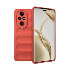 Honor 200 5G telefontok - Pastel Armor - piros szilikon hátlap tok tok és táska
