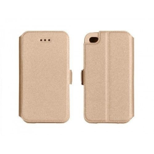 Honor 5X arany szilikon keretes könyvtok tok és táska