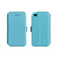 Honor 5X kék szilikon keretes könyvtok tok és táska