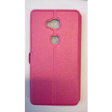 Honor 5X pink rózsaszín szilikon keretes könyvtok tok és táska