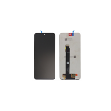 Honor X8 4G (2022), LCD kijelző érintőplexivel, fekete (GYÁRI) mobiltelefon, tablet alkatrész