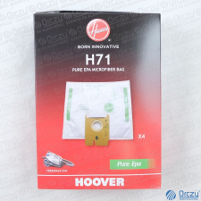 Hoover Porzsák H71 4db (eredeti) HOOVER porszívó beépíthető gépek kiegészítői
