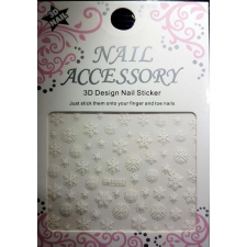  Hópelyhes öntapadó matrica SMY052 körömdíszítő