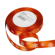  Hópihe mintás szatén szalag bronz15mmx25yard dekorációs kellék