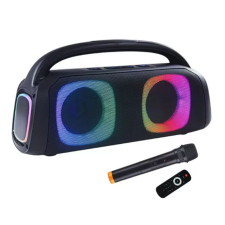 Hordozható Bluetooth RGB Hangszóró + Karaoke 40W DR-501 hordozható hangszóró