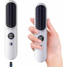  Hordozható vezeték nélküli hajkiegyenesítő kefe hajformázó gép