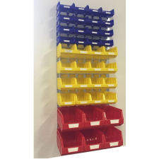 Horganyzott fali tartó MH-BOX dobozokkal (991x440) Szett szerszám kiegészítő