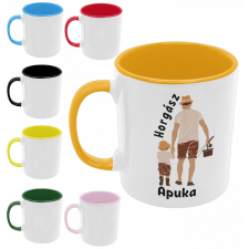  Horgász apuka - Színes Bögre bögrék, csészék