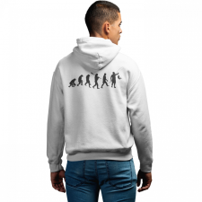  Horgász evolúció - Unisex Zipzáros Pulóver női pulóver, kardigán