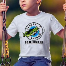  Horgász gyerek póló névvel - Bojlizgatok