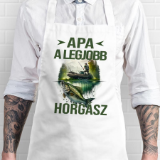  Horgász kötény apának - Apa a legjobb horgász lakástextília
