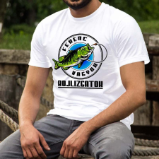 Horgász póló névvel - Bojlizgatok női póló