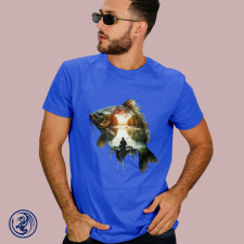  Horgászat az életem férfi póló ajándéktárgy