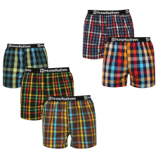 HORSEFEATHERS 5PACK férfi rövidnadrágHorsefeathers Agyagcsomag 2 (AM284B) XL férfi alsó