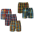 HORSEFEATHERS 5PACK férfi rövidnadrágHorsefeathers Sonny csomag 2 (AM286B) L