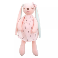 Hosszú fülű plüss nyuszi - 35 cm, rózsaszín plüssfigura