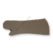  Hosszú szárú khaki teflonos hőálló kesztyű konyhai eszköz